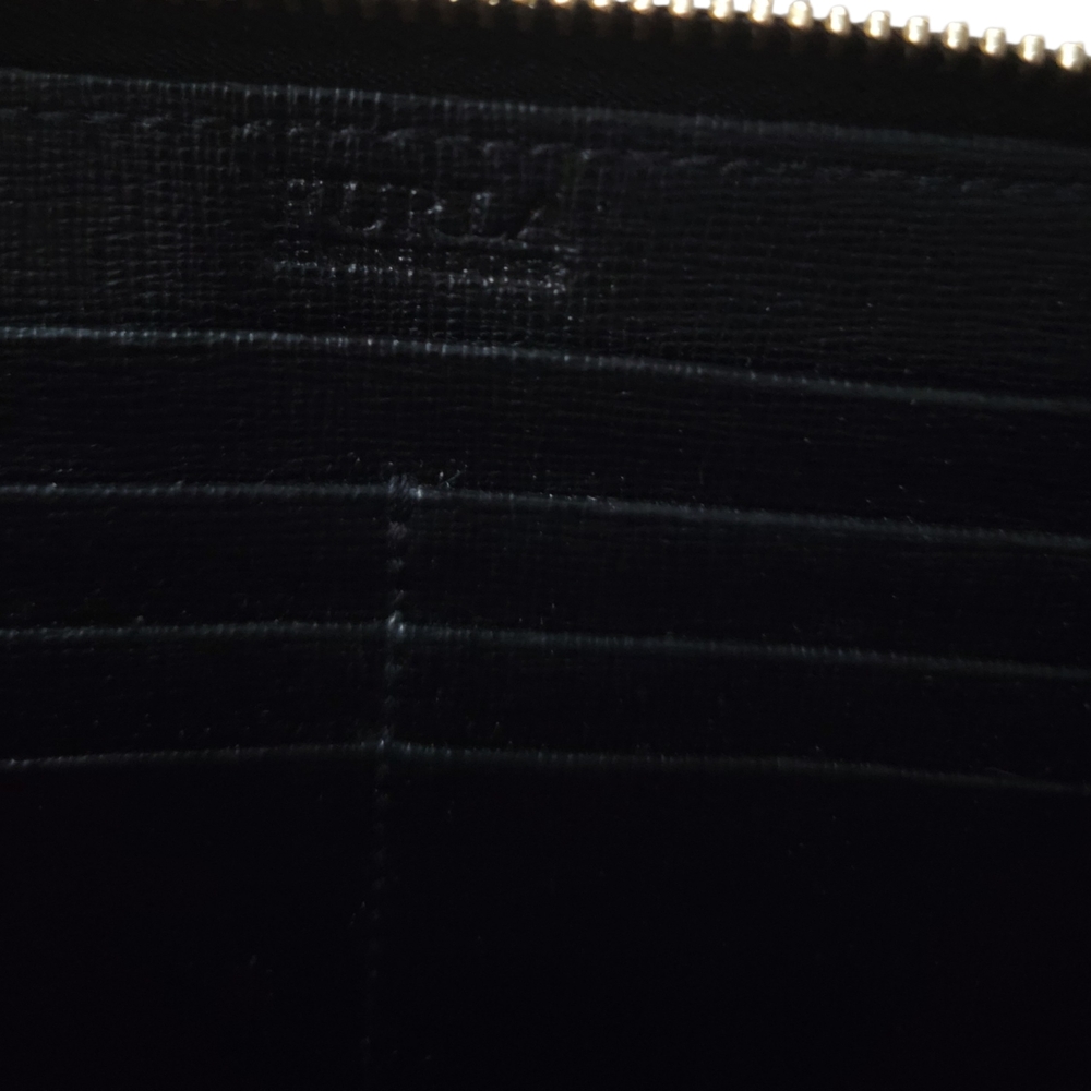 Furla Pink and Black Wallet with Butterfly Design - Picture 3 of 6